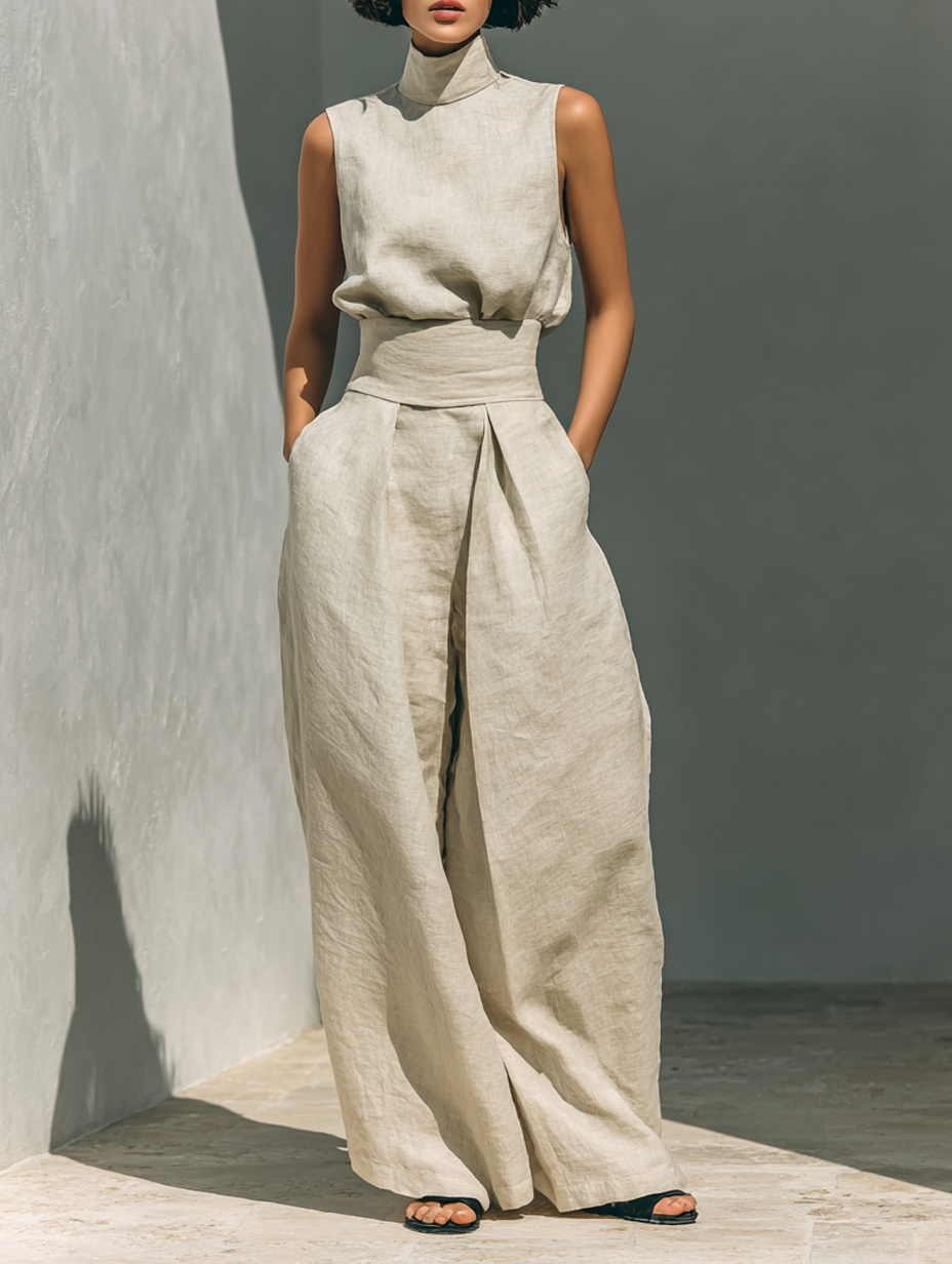 Van Straaten™ Celine Minimalistisch Dames Set