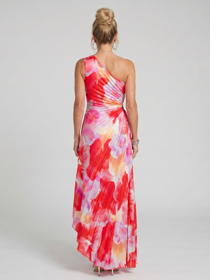 Lies | One Shoulder Midi Jurk