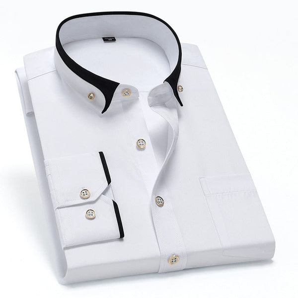 Van Straaten™ Relvaro Comfort Casual Heren Overhemd