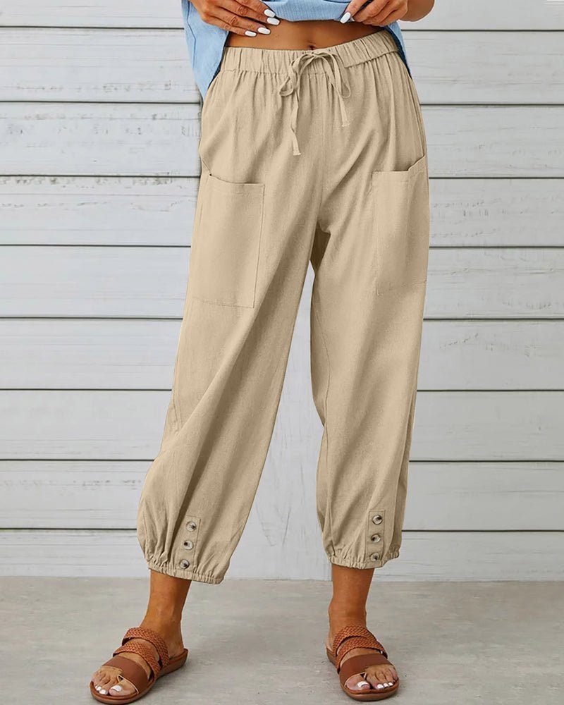 Elina | Chique Hoge Taille Broek