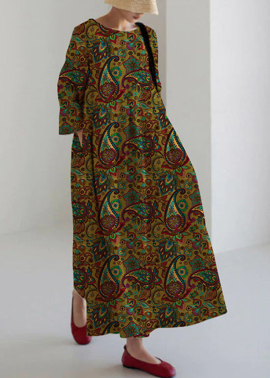 Katoenen Jurk | Patchwork Zomerjurk