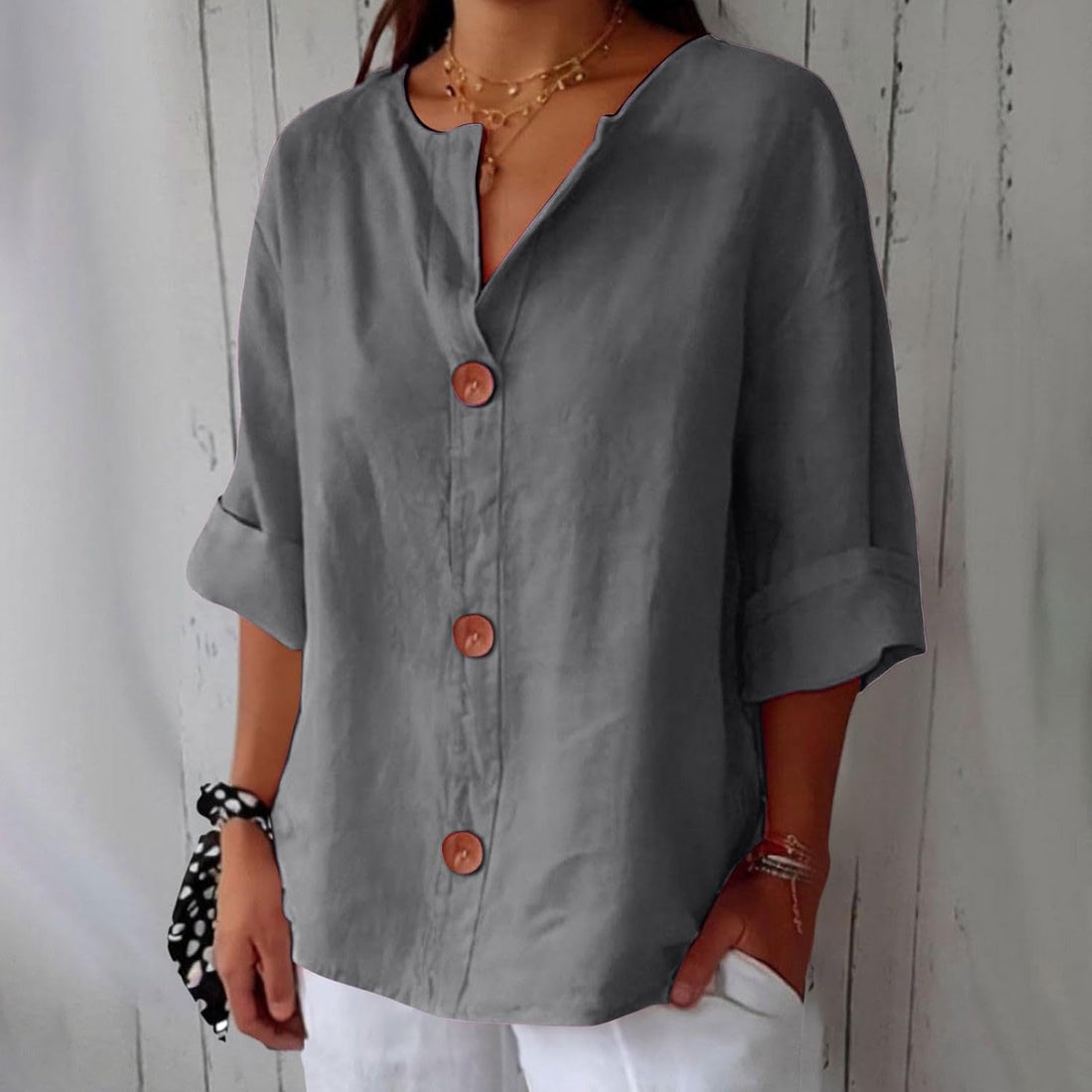 Hazel | Ruimvallende Zomerblouse