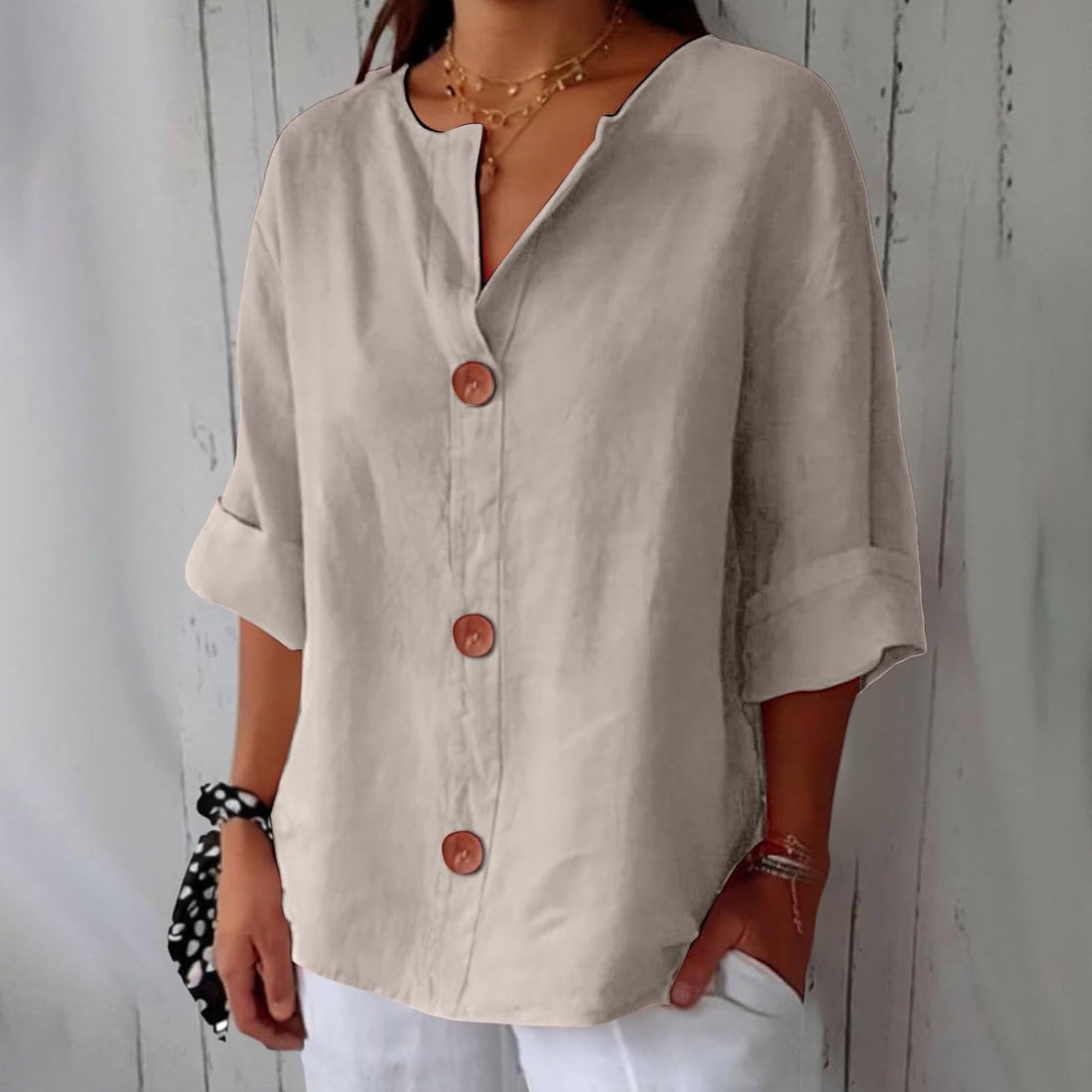 Hazel | Ruimvallende Zomerblouse