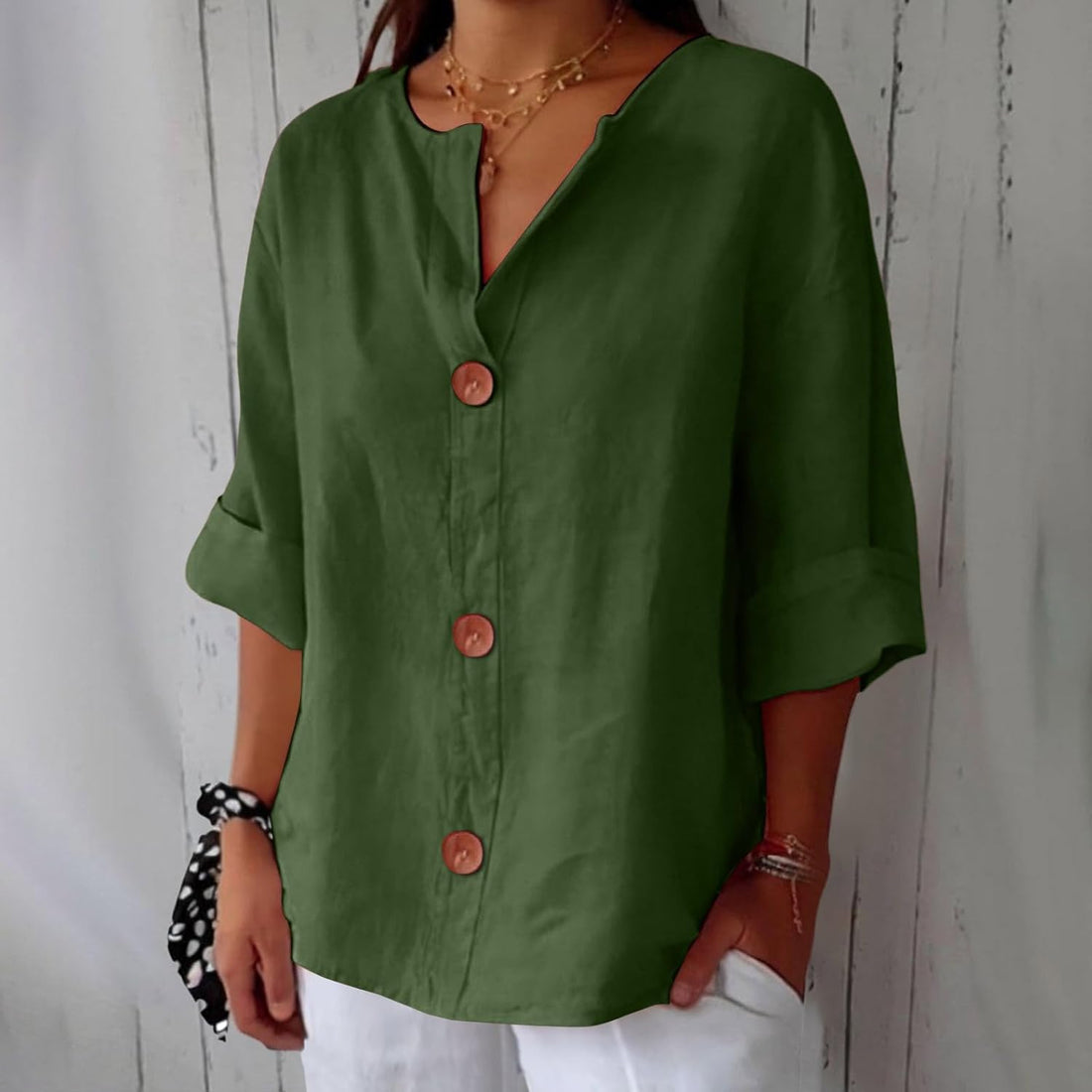 Hazel | Ruimvallende Zomerblouse