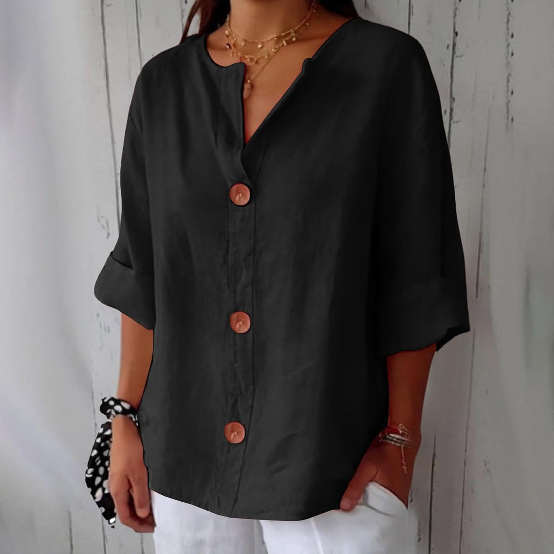 Hazel | Ruimvallende Zomerblouse