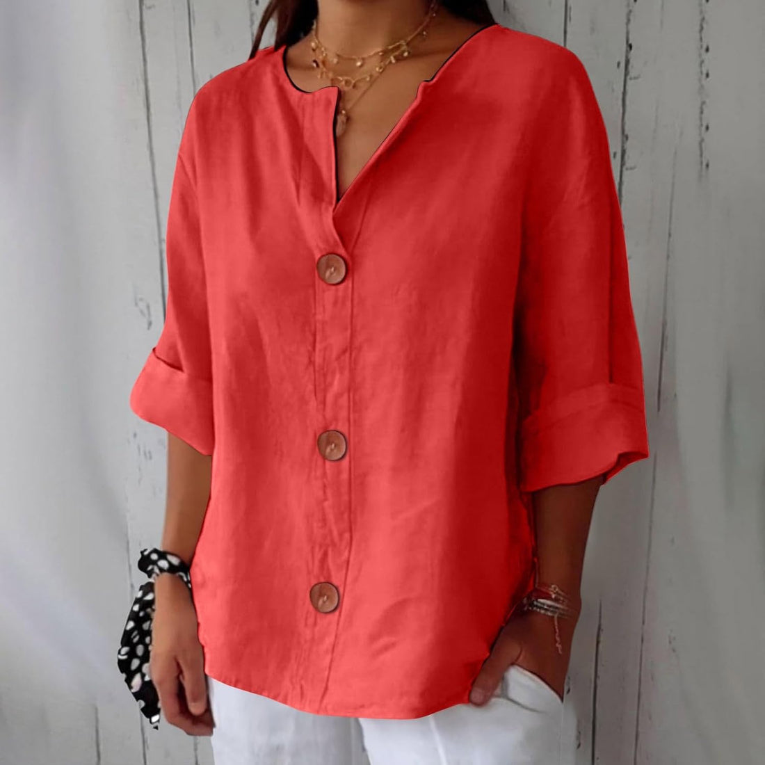 Hazel | Ruimvallende Zomerblouse