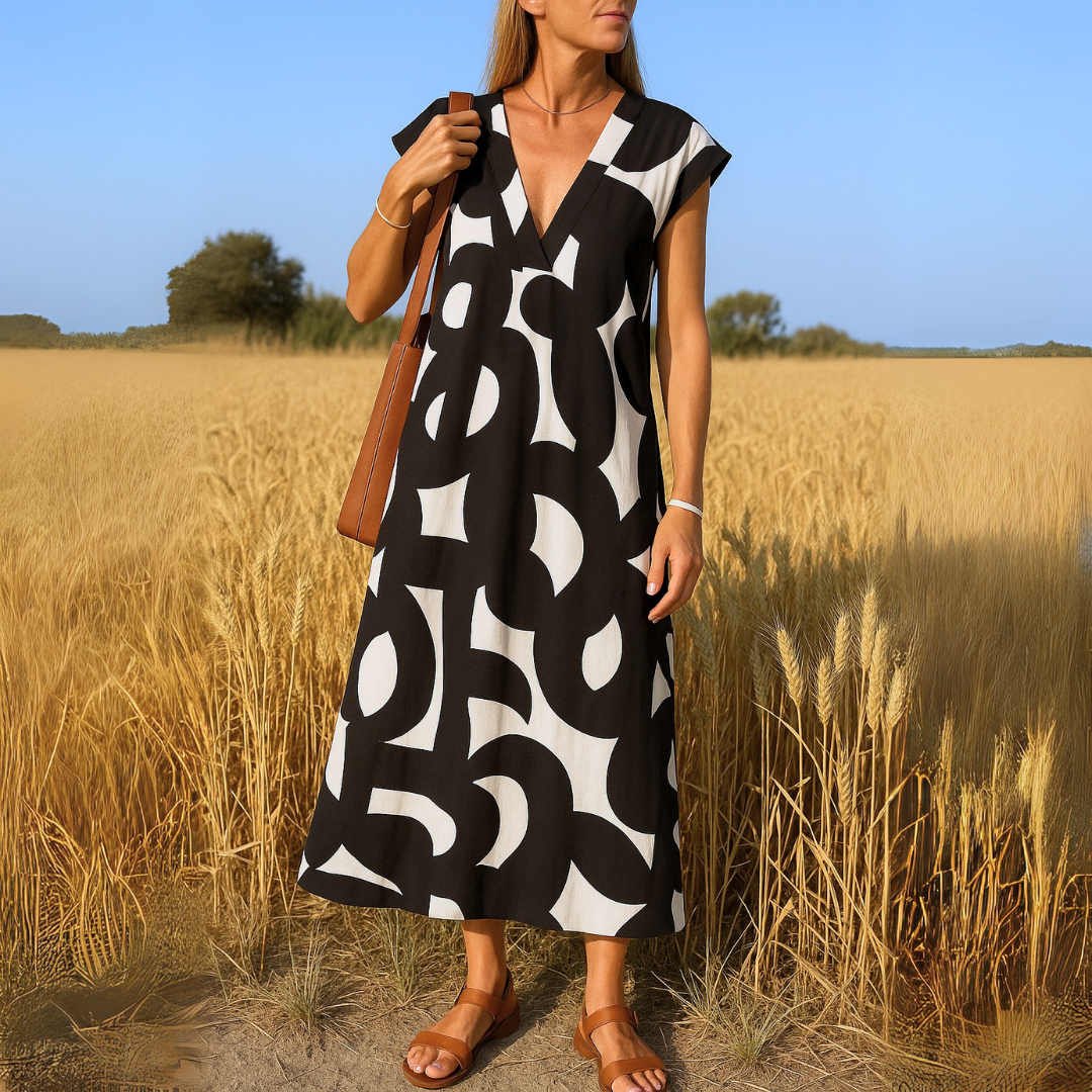 Van Straaten Amara Print Jurk