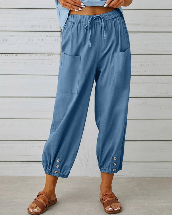 Elina | Chique Hoge Taille Broek