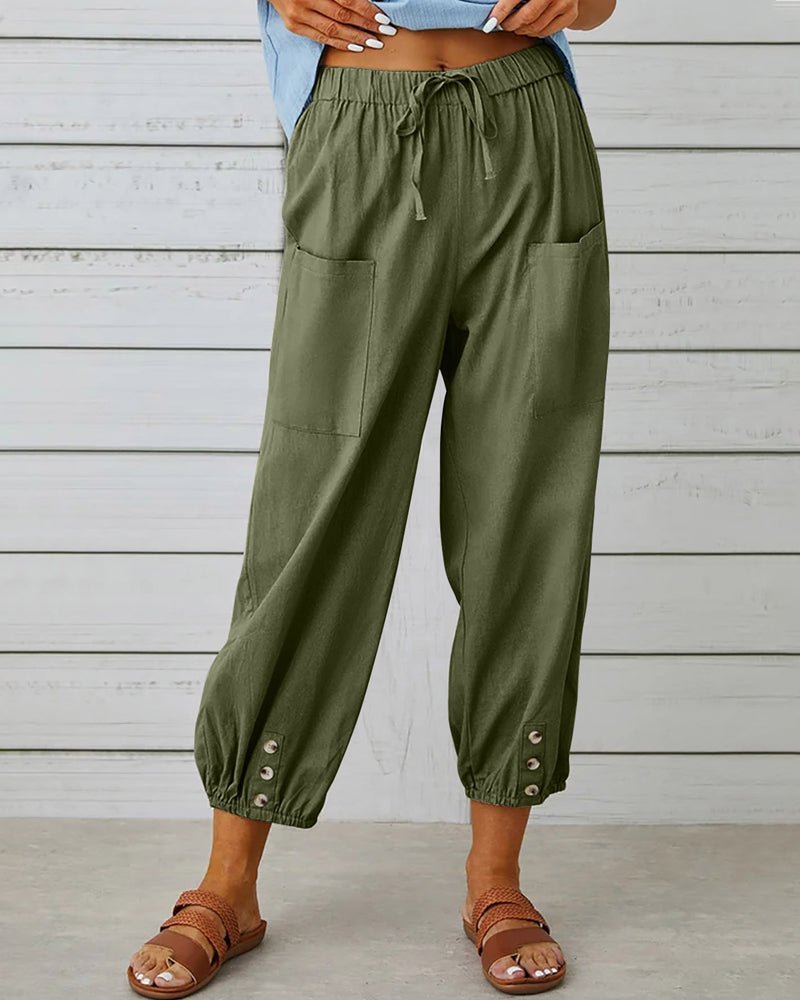 Elina | Chique Hoge Taille Broek
