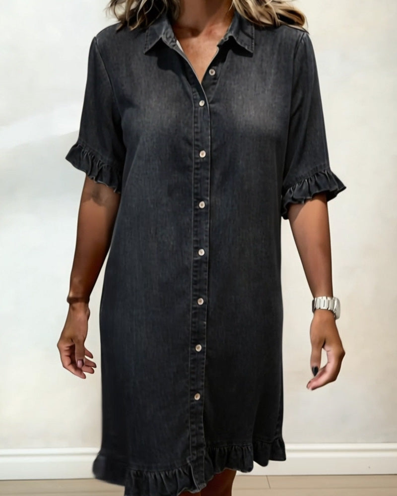 Van Straaten Liora Denim Jurk