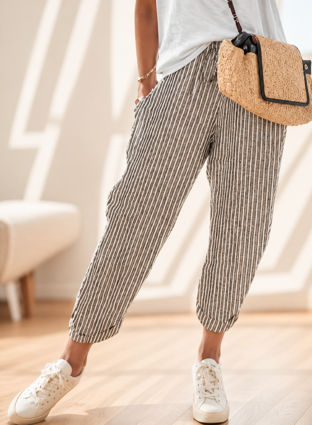 Fleur | Gestreepte Broek