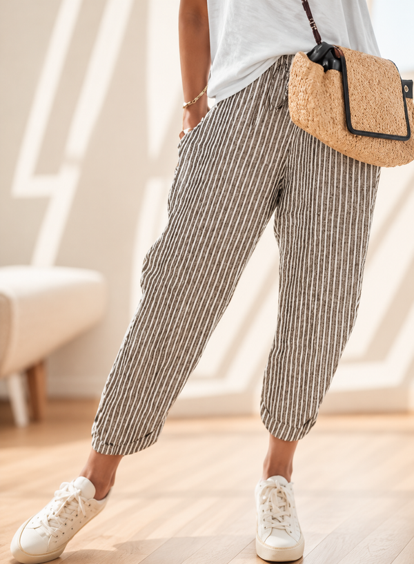 Fleur | Gestreepte Broek
