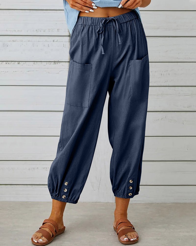 Elina | Chique Hoge Taille Broek