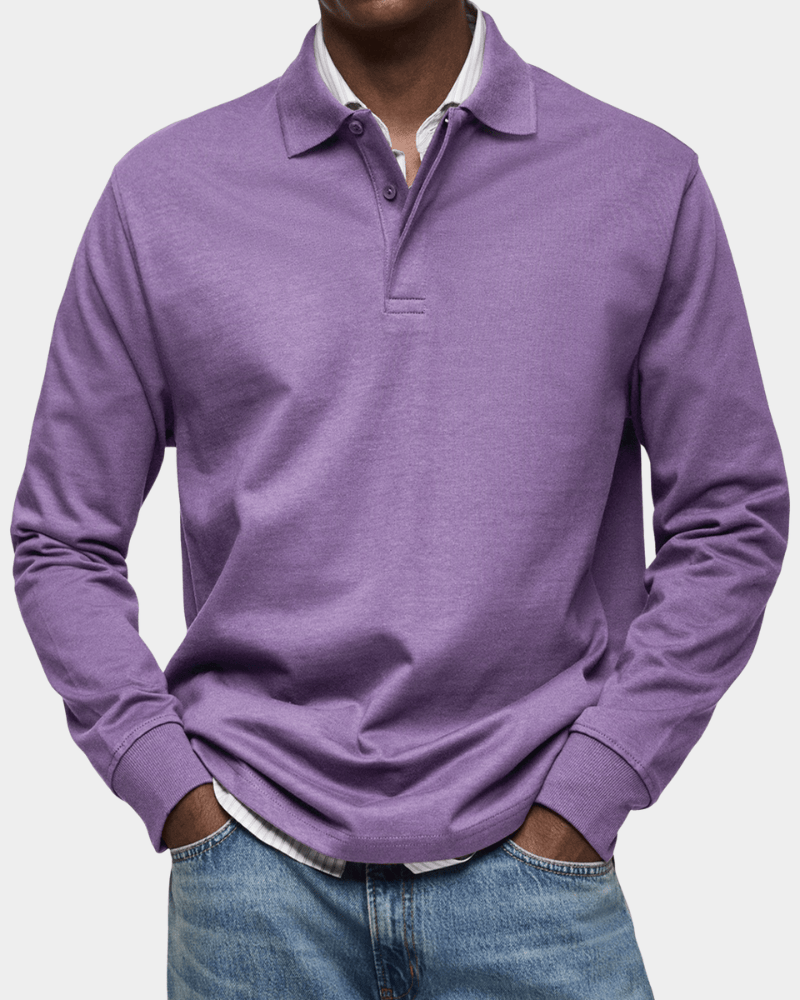 Van Straaten™ Kairo Comfort Longsleeve Polo
