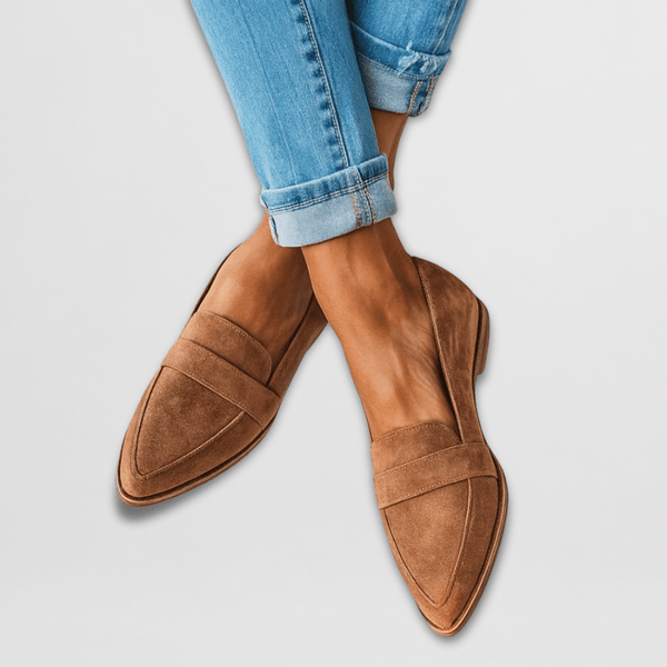 Van Straaten™ Helora Luxe Orthopedische Suède Slippers