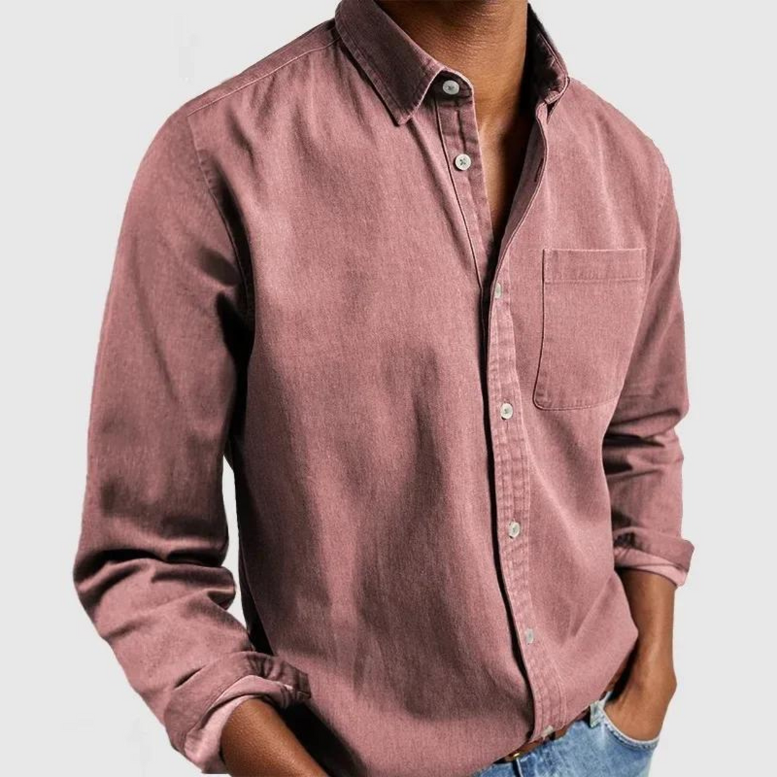 Van Straaten™ Renzo Comfort Casual Heren Overhemd