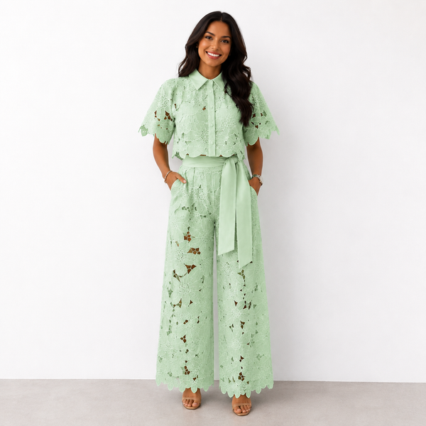 Isabela | Elegante Kant Tweedelig Set