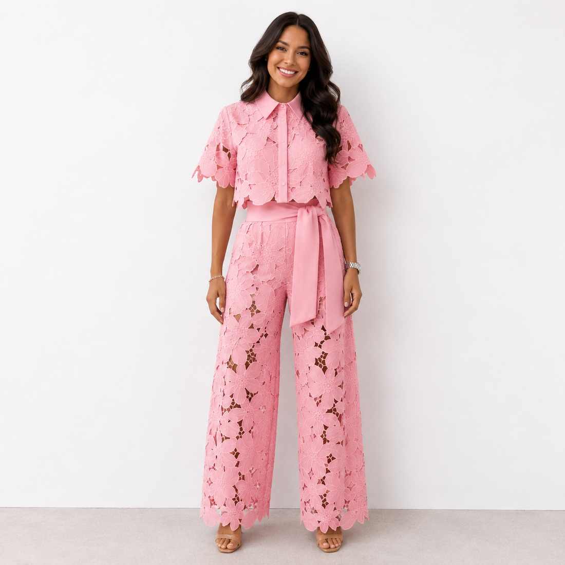 Isabela | Elegante Kant Tweedelig Set