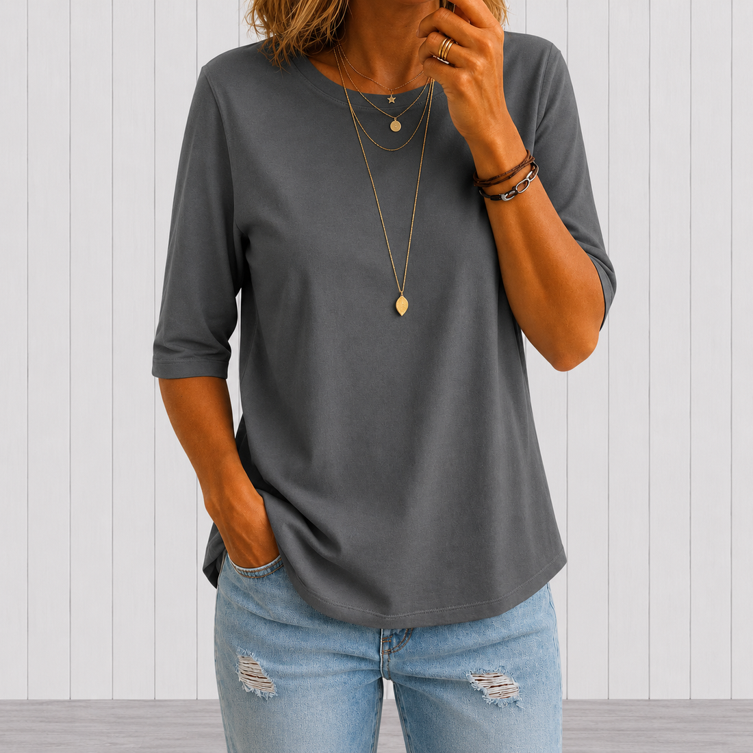 Cara | Comfortabel T-Shirt (Tijdelijk 1 + 1 GRATIS)