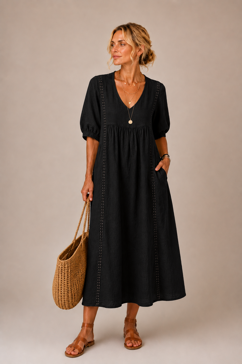 Michelle | Midi Zomerjurk