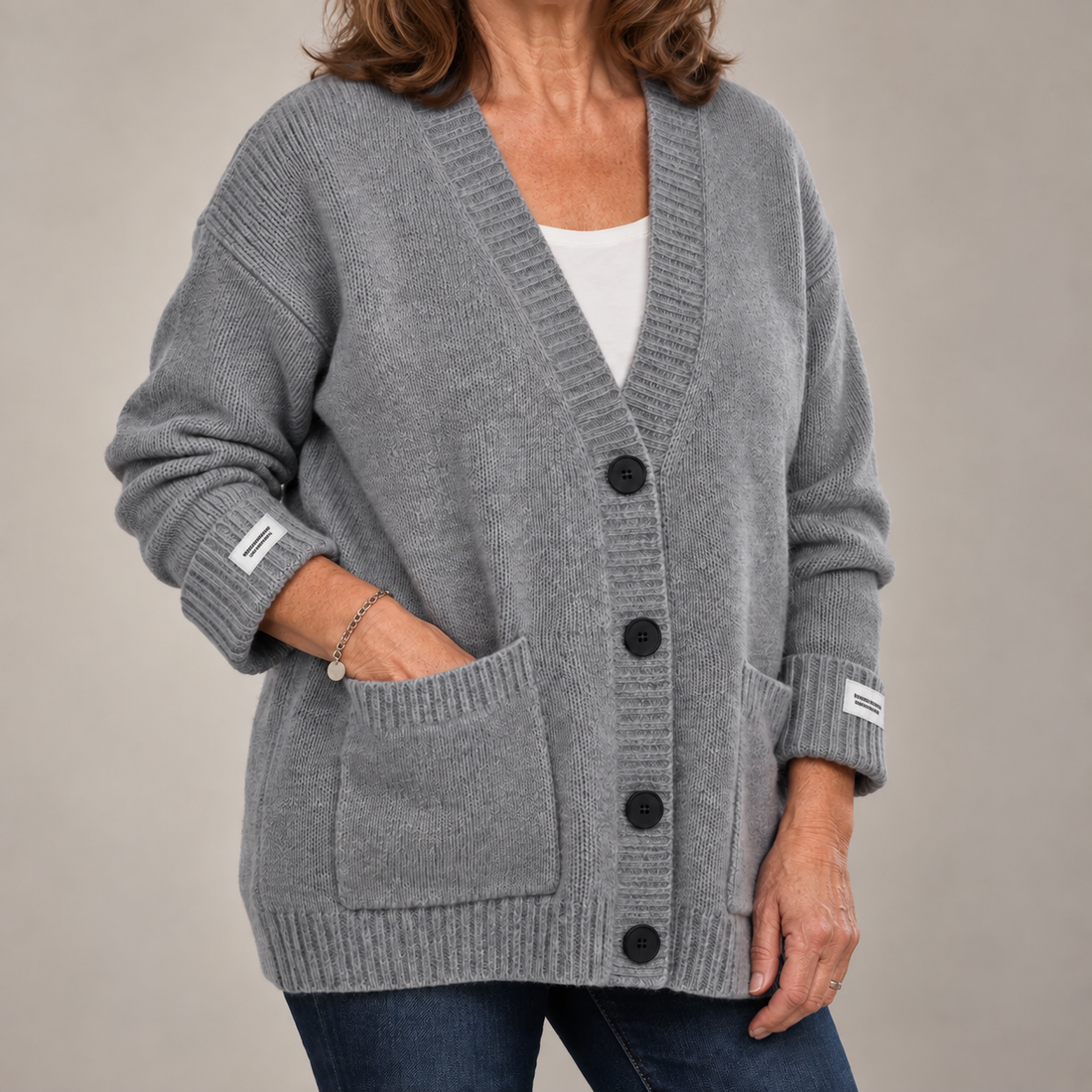 Aafke | Ruimvallend Vest met Zakken (Nu 1+1 Gratis!)