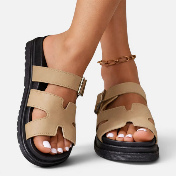 Ingrid™ | Comfortabele Platformsandalen met Brede Pasvorm