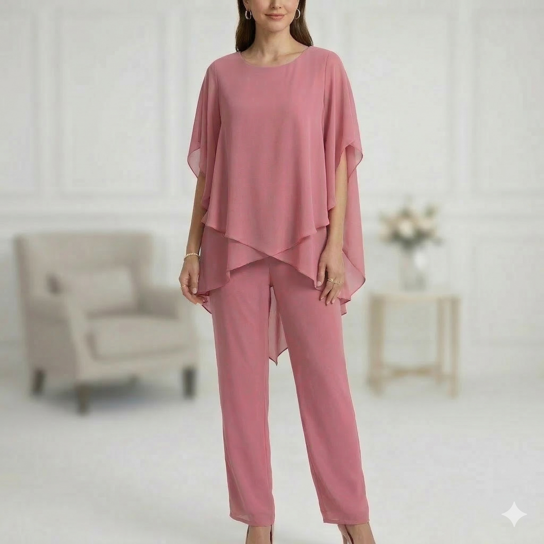 Van Straaten Elvira Chiffon Set