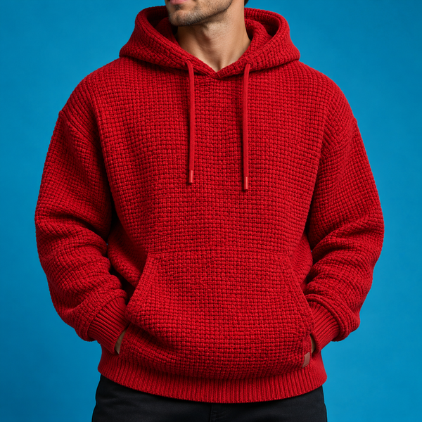 Okko | Hoodie met Wafelsteek