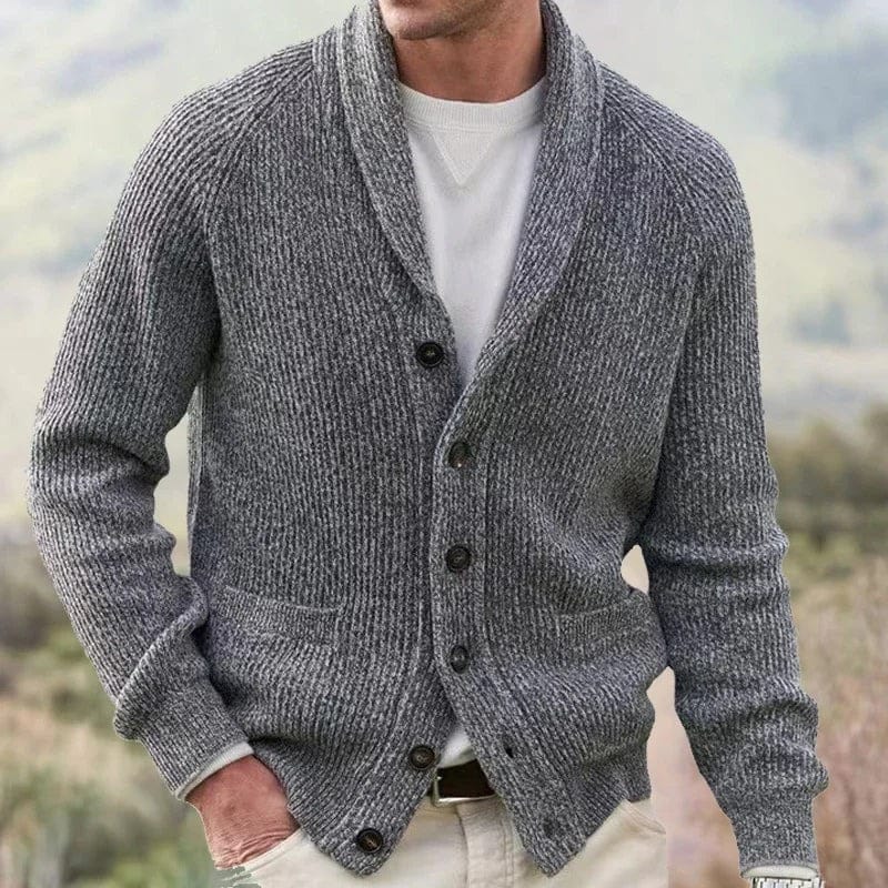Dries | Vest met Sjaalkraag