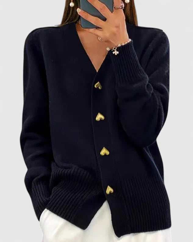 Chasie | Elegante Knoopjes Cardigan