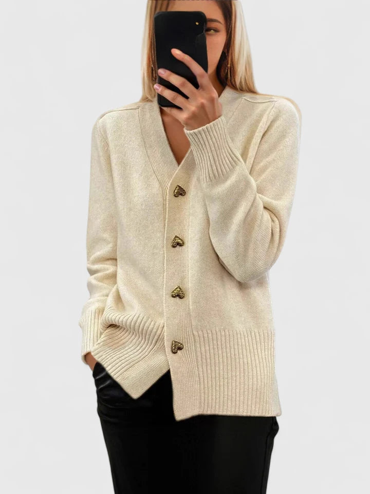 Chasie | Elegante Knoopjes Cardigan