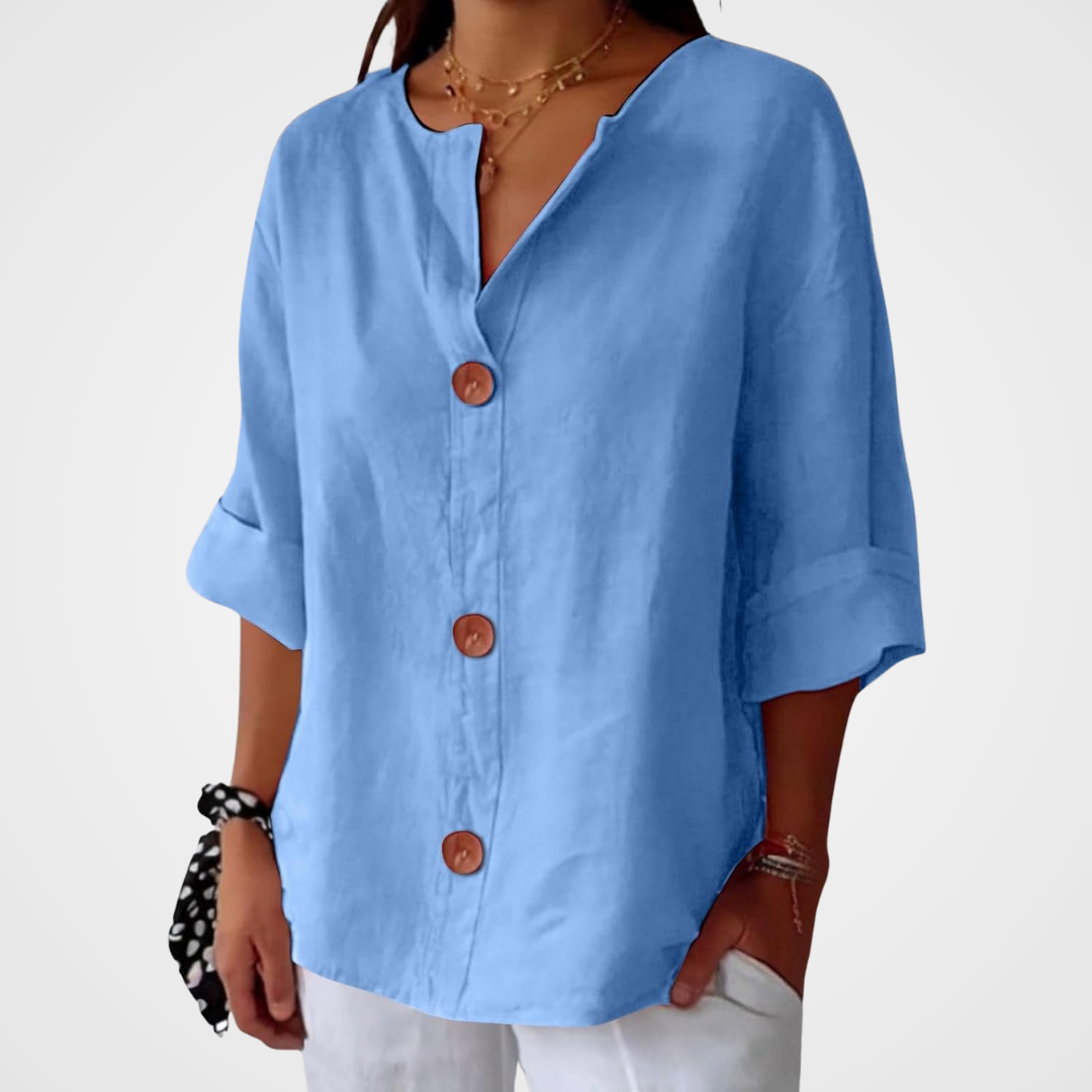 Hazel | Ruimvallende Zomerblouse