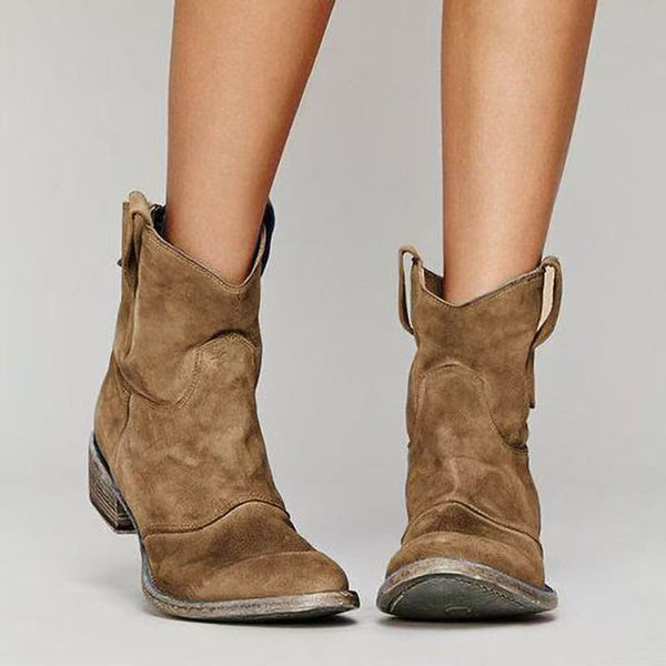 Van Straaten™ Carlotta Suede Elegance Enkellaarsjes