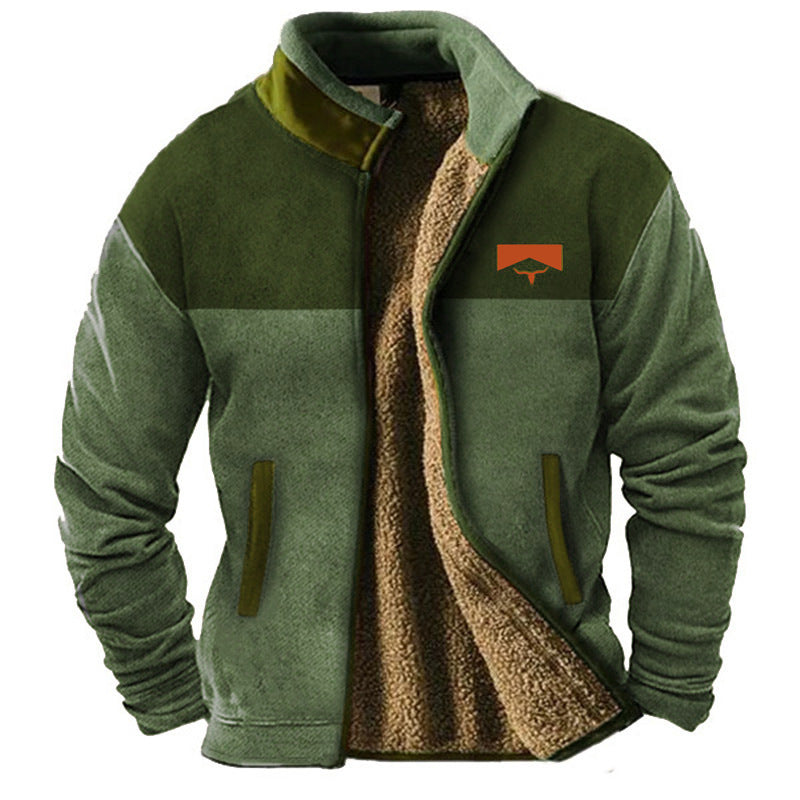 Thijs | Fleecejack met Sherpakraag