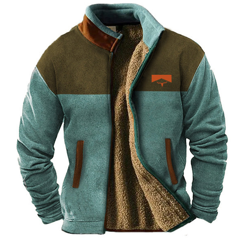 Thijs | Fleecejack met Sherpakraag