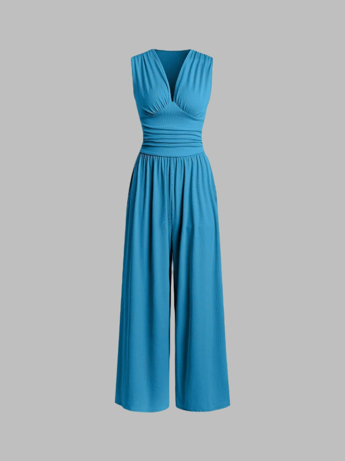 Charity | Mouwloze Wijdbeens Jumpsuit