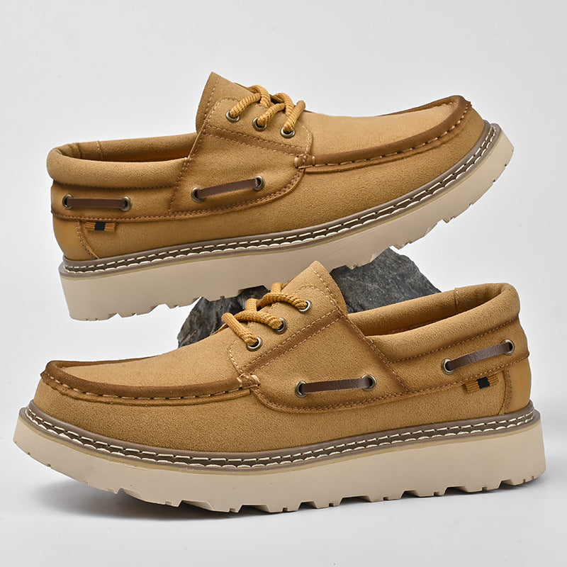 Harbor | Leren Veterschoenen
