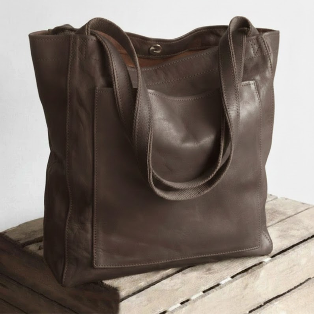 Van Straaten™ Valeria Luxe Leren Handtas