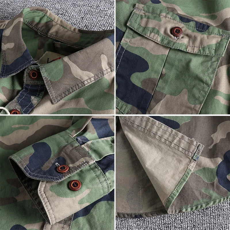 Mason | Camo Overhemd