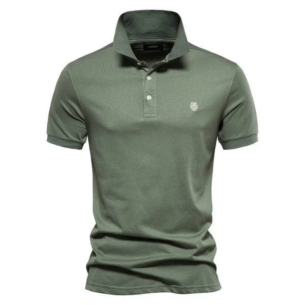 Van Straaten™ Polviro Luxe Chique Katoenen Heren Polo