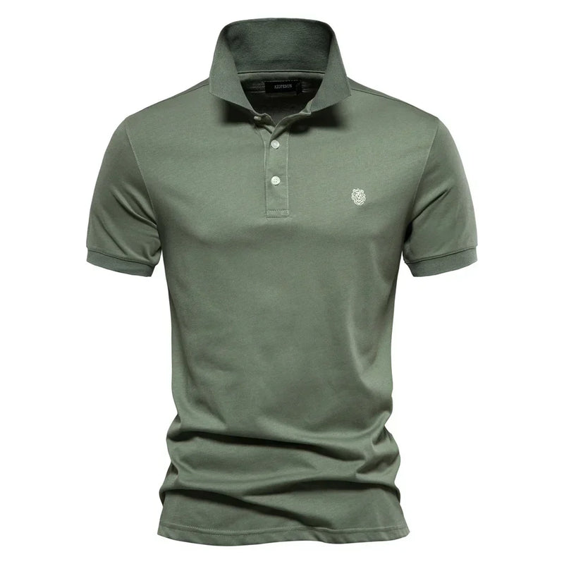 Van Straaten™ Polviro Luxe Chique Katoenen Heren Polo