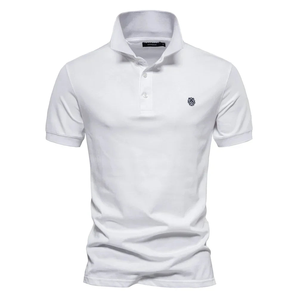 Van Straaten™ Polviro Luxe Chique Katoenen Heren Polo