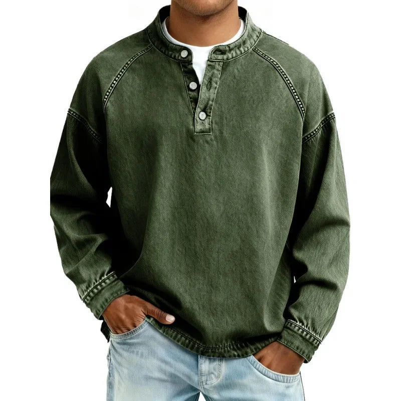Van Straaten™ Vintaro Classic Vintage Heren Shirt
