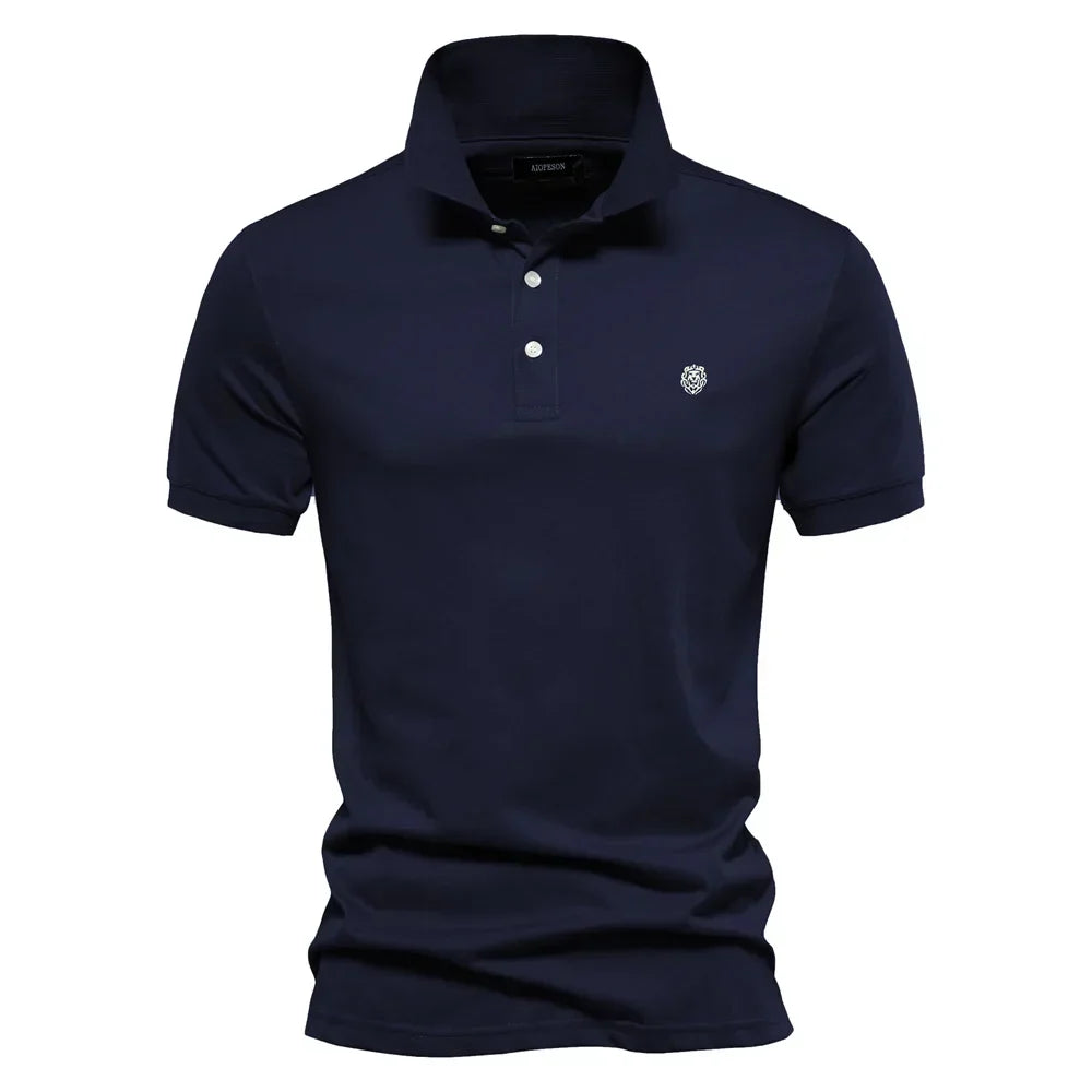 Van Straaten™ Polviro Luxe Chique Katoenen Heren Polo