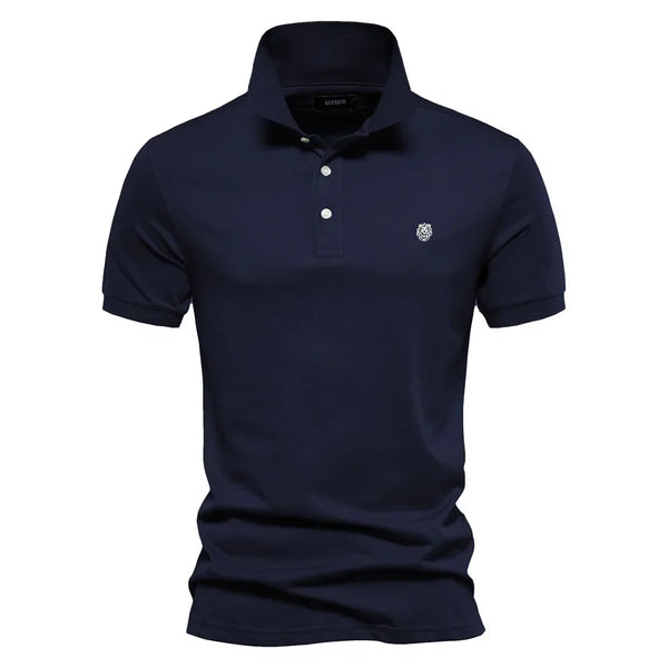 Van Straaten™ Polviro Luxe Chique Katoenen Heren Polo