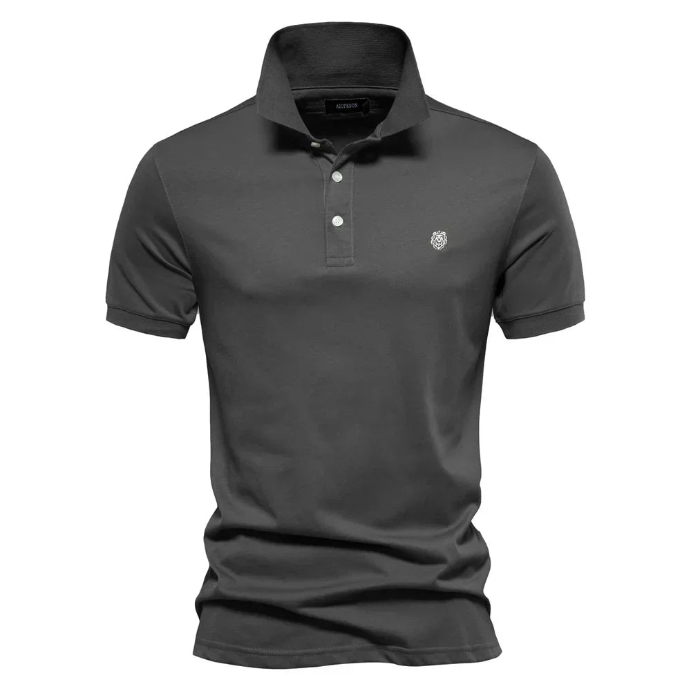 Van Straaten™ Polviro Luxe Chique Katoenen Heren Polo