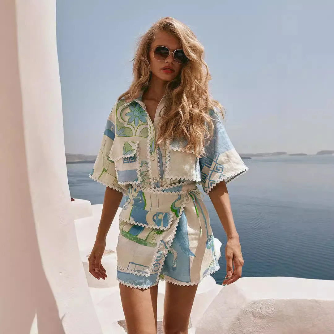 Dolce | Mediterraans Zomer Co-ord Set