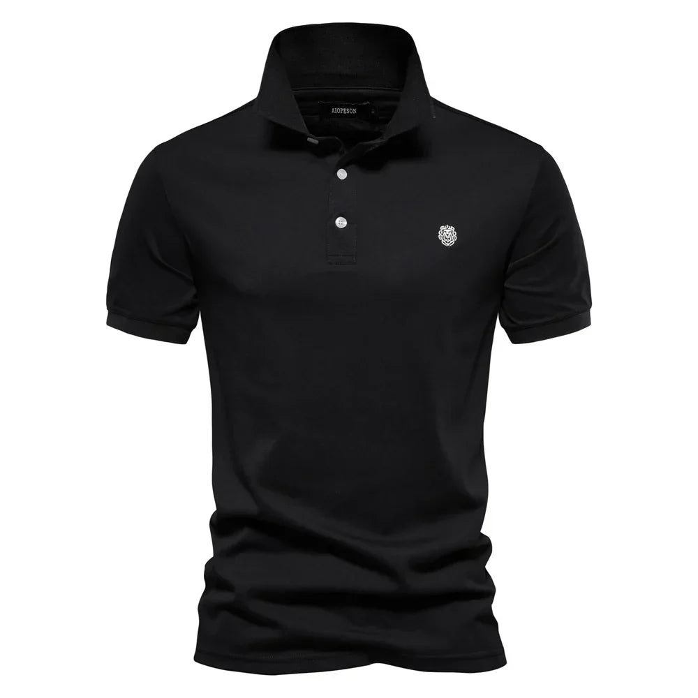 Van Straaten™ Polviro Luxe Chique Katoenen Heren Polo