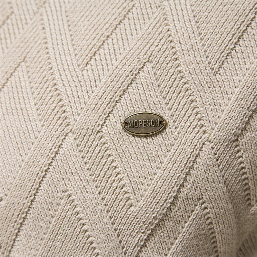 Van Straaten™ Ruvano Classic Ruit Heren Trui