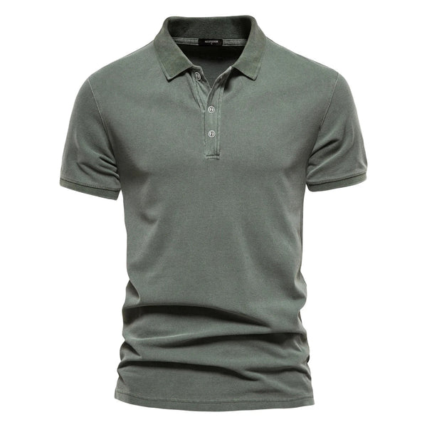 Van Straaten™ Polario Luxe Casual Heren Polo
